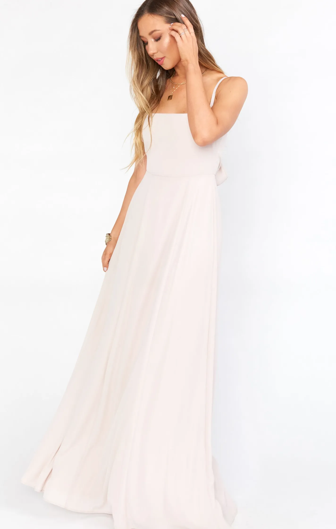 Show Me Your Mumu Lauren Tie Maxi Dress