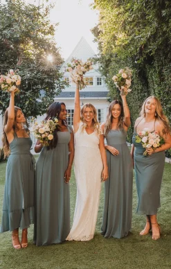 Show Me Your Mumu Lauren Tie Maxi Dress