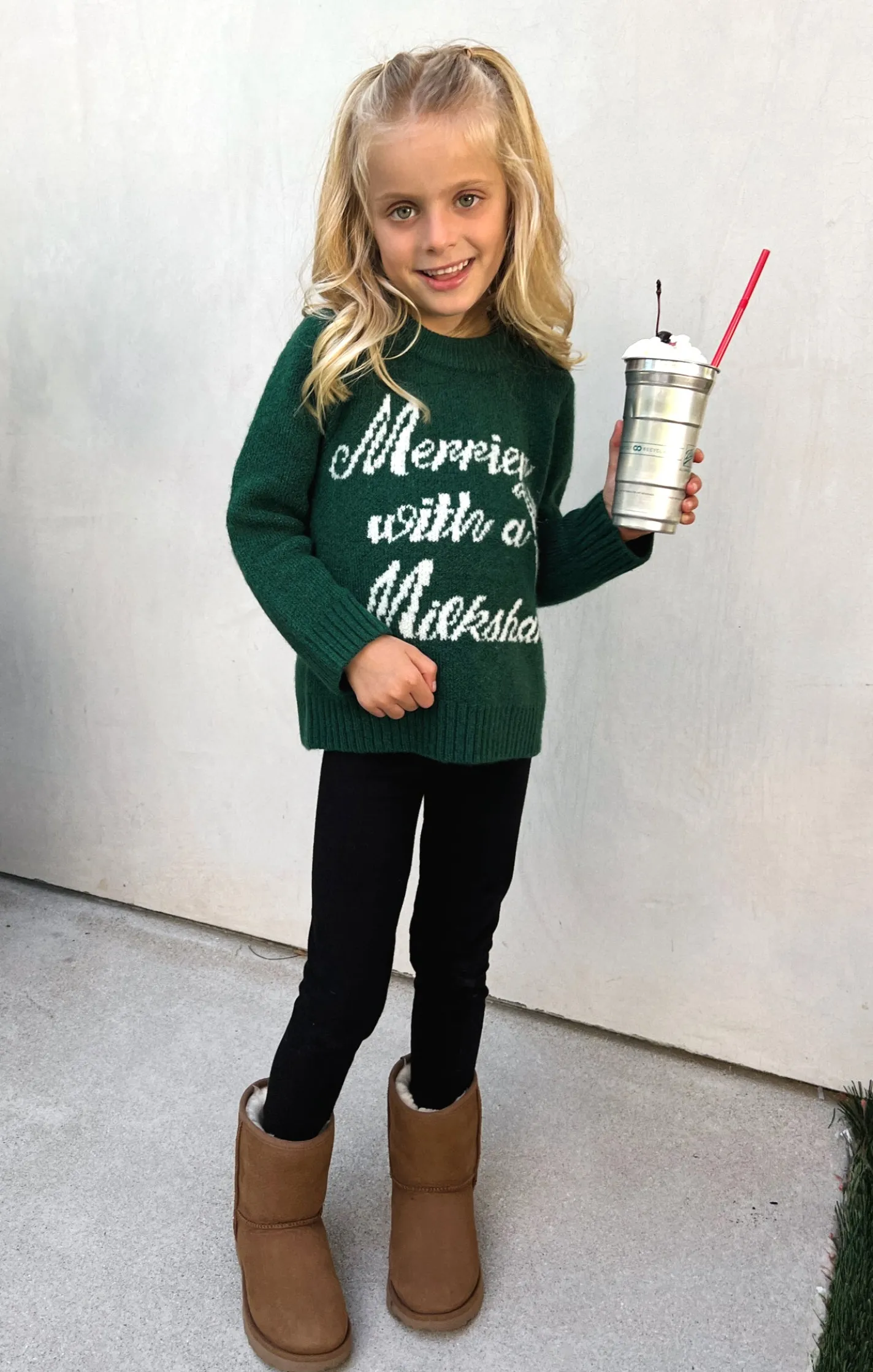Kids Show Me Your Mumu Lil Classic Crewneck Sweater