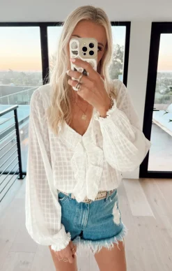 Show Me Your Mumu Lydia Ruffle Top