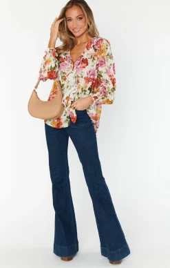 Show Me Your Mumu Lydia Ruffle Top