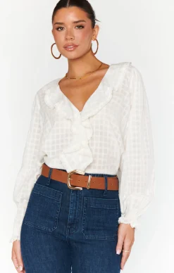 Show Me Your Mumu Lydia Ruffle Top