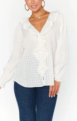 Show Me Your Mumu Lydia Ruffle Top