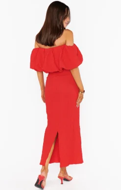 Show Me Your Mumu Maria Midi Skirt