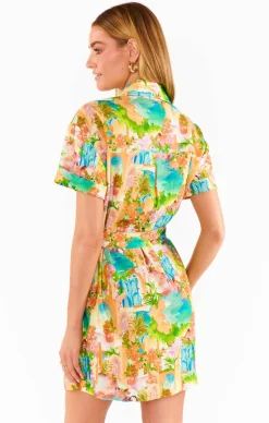 Show Me Your Mumu Marsala Shirt Dress