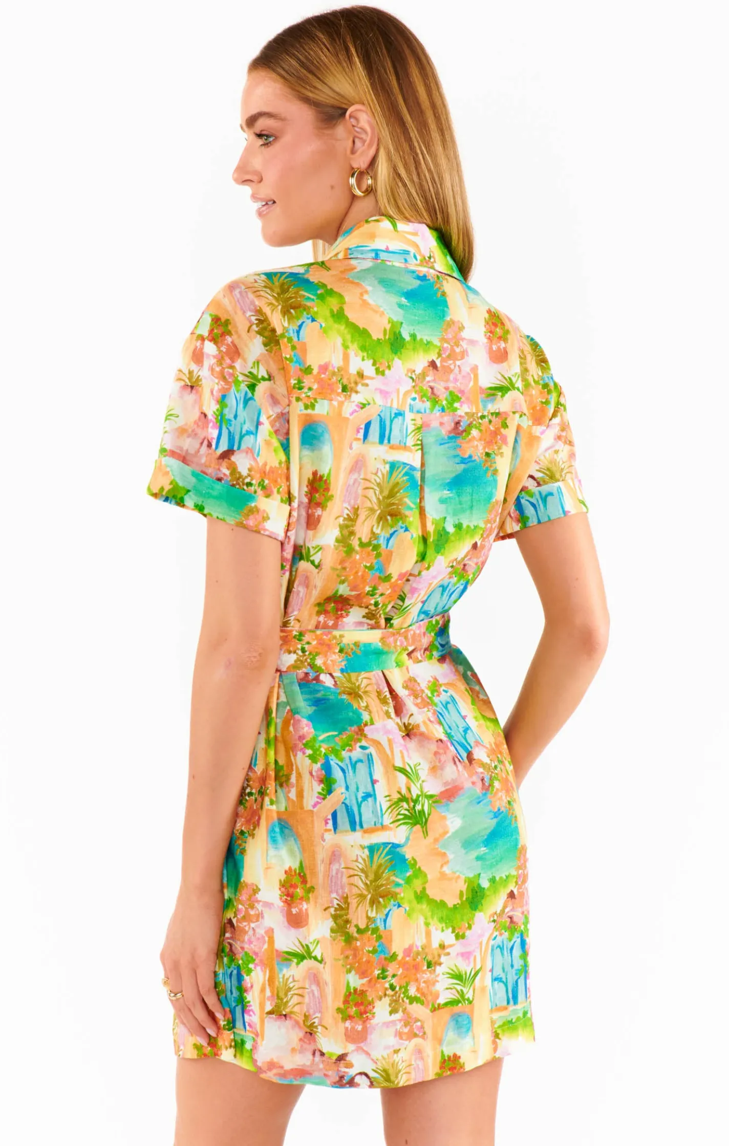 Show Me Your Mumu Marsala Shirt Dress