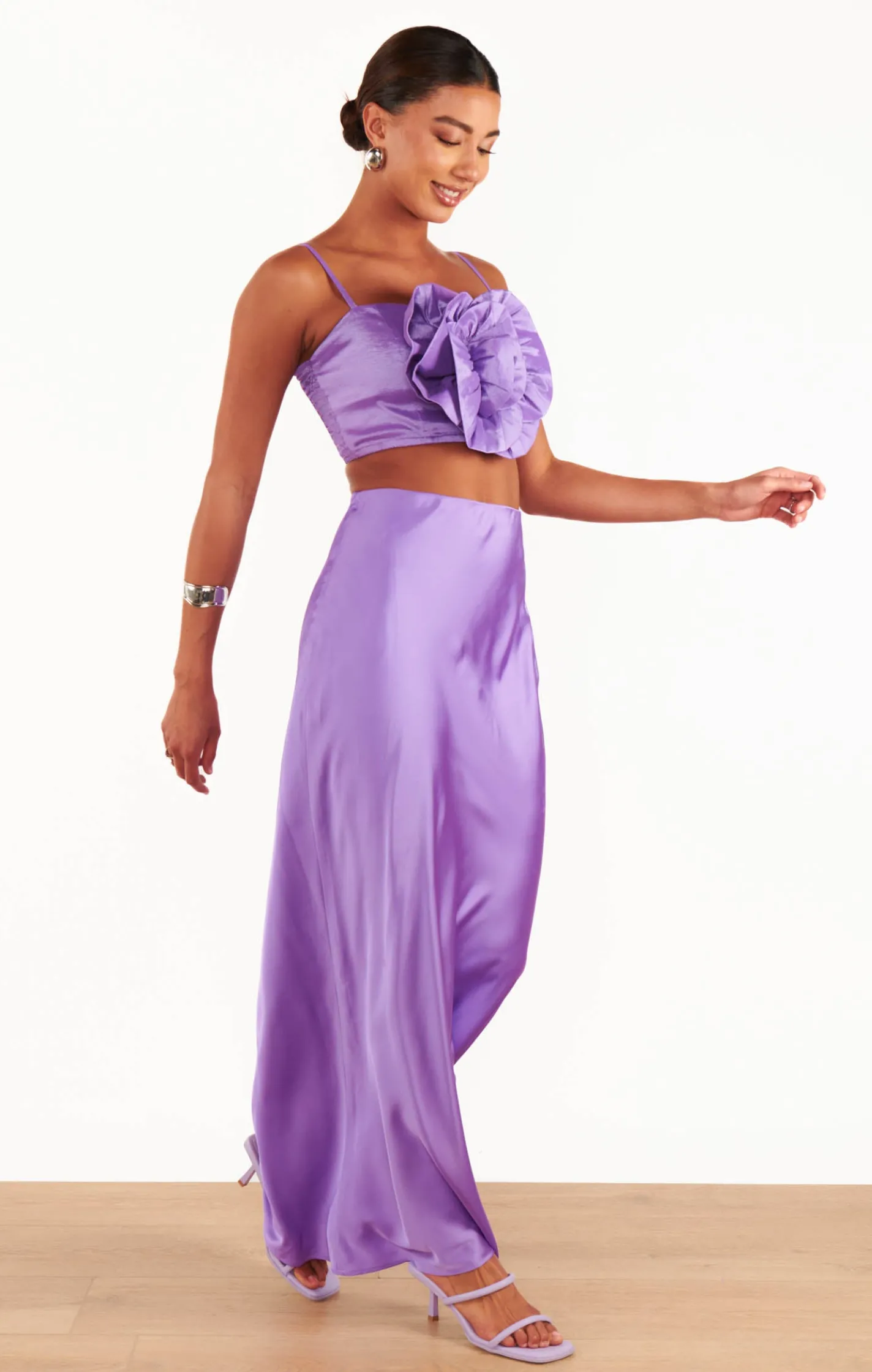 Show Me Your Mumu Maxi Slip Skirt