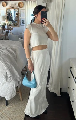 Show Me Your Mumu Maxi Slip Skirt