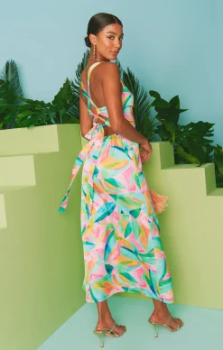 Show Me Your Mumu Mina Midi Dress