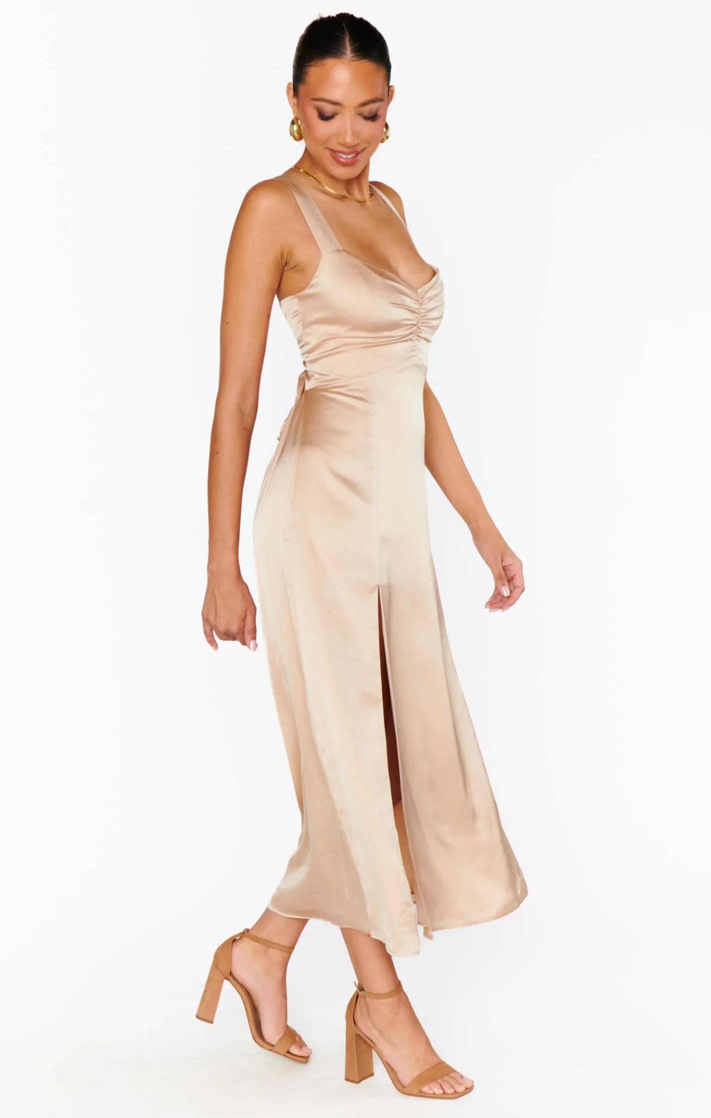 Show Me Your Mumu Mina Midi Dress