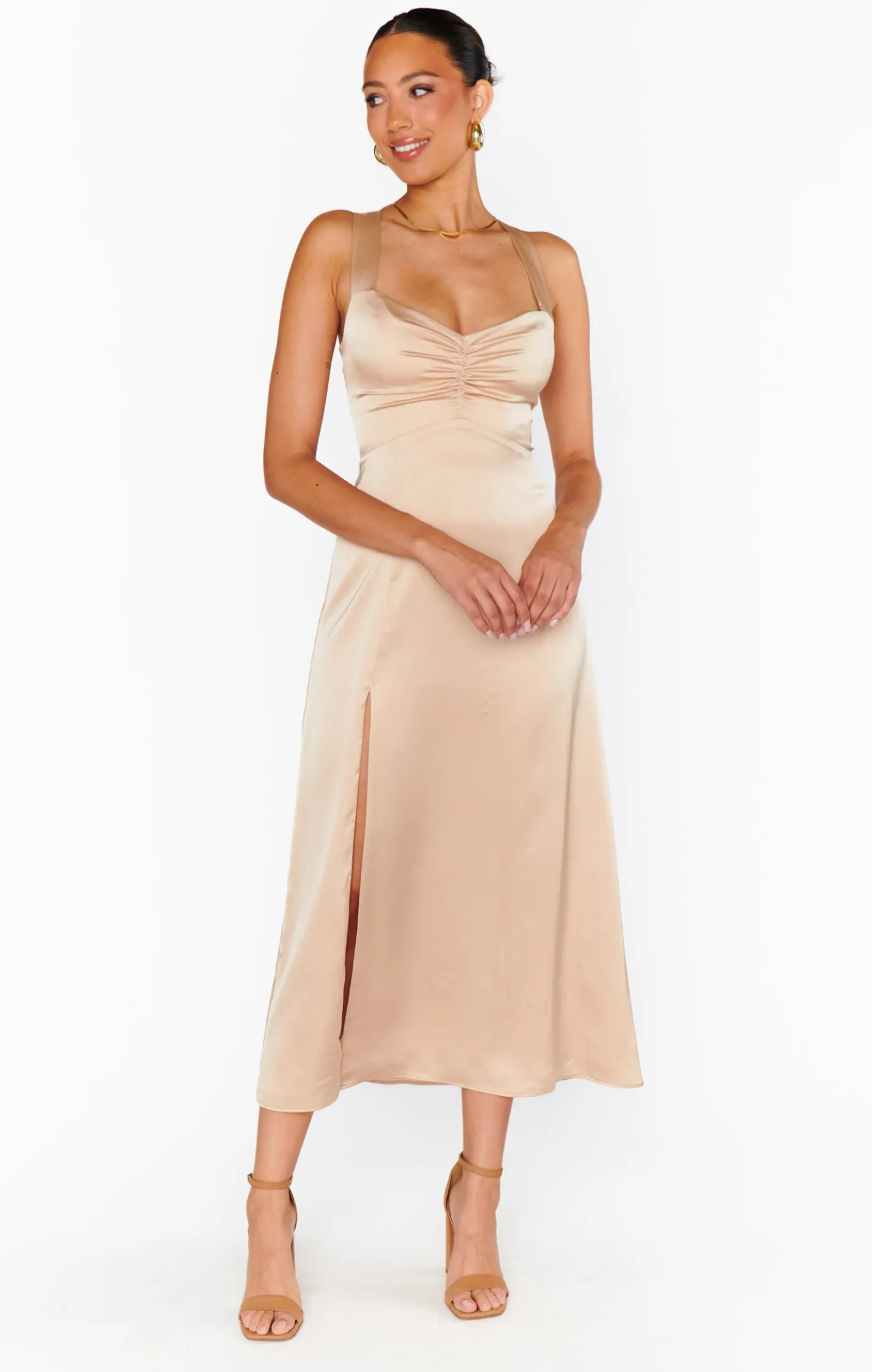 Show Me Your Mumu Mina Midi Dress
