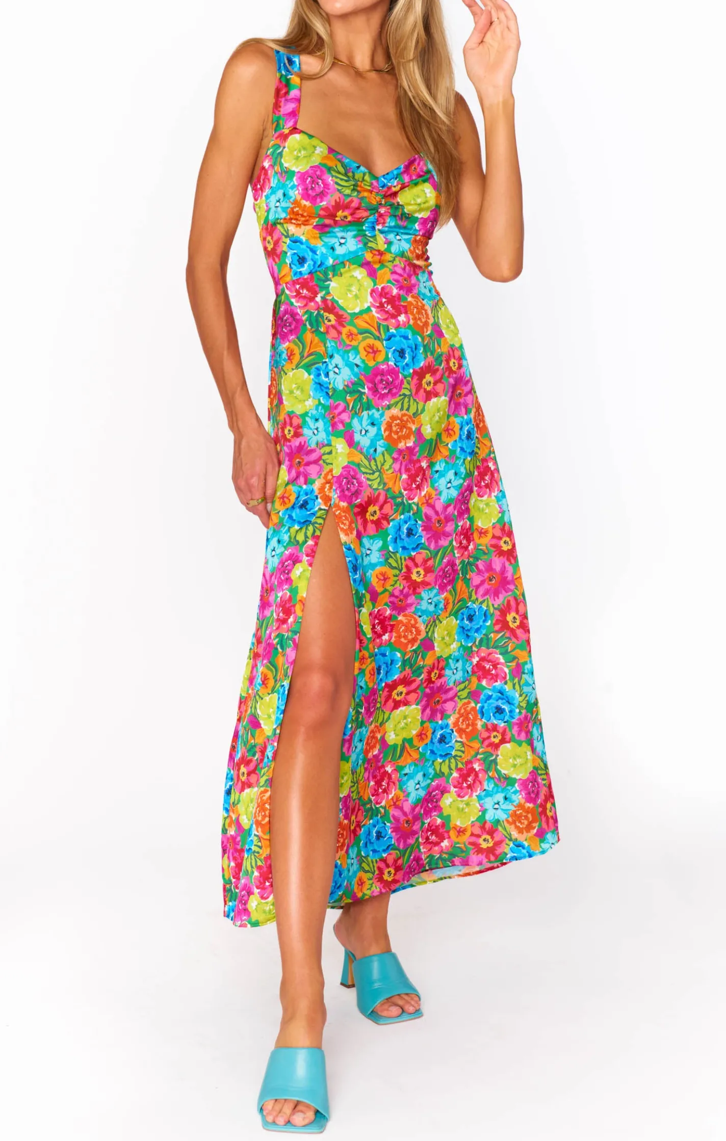 Show Me Your Mumu Mina Midi Dress