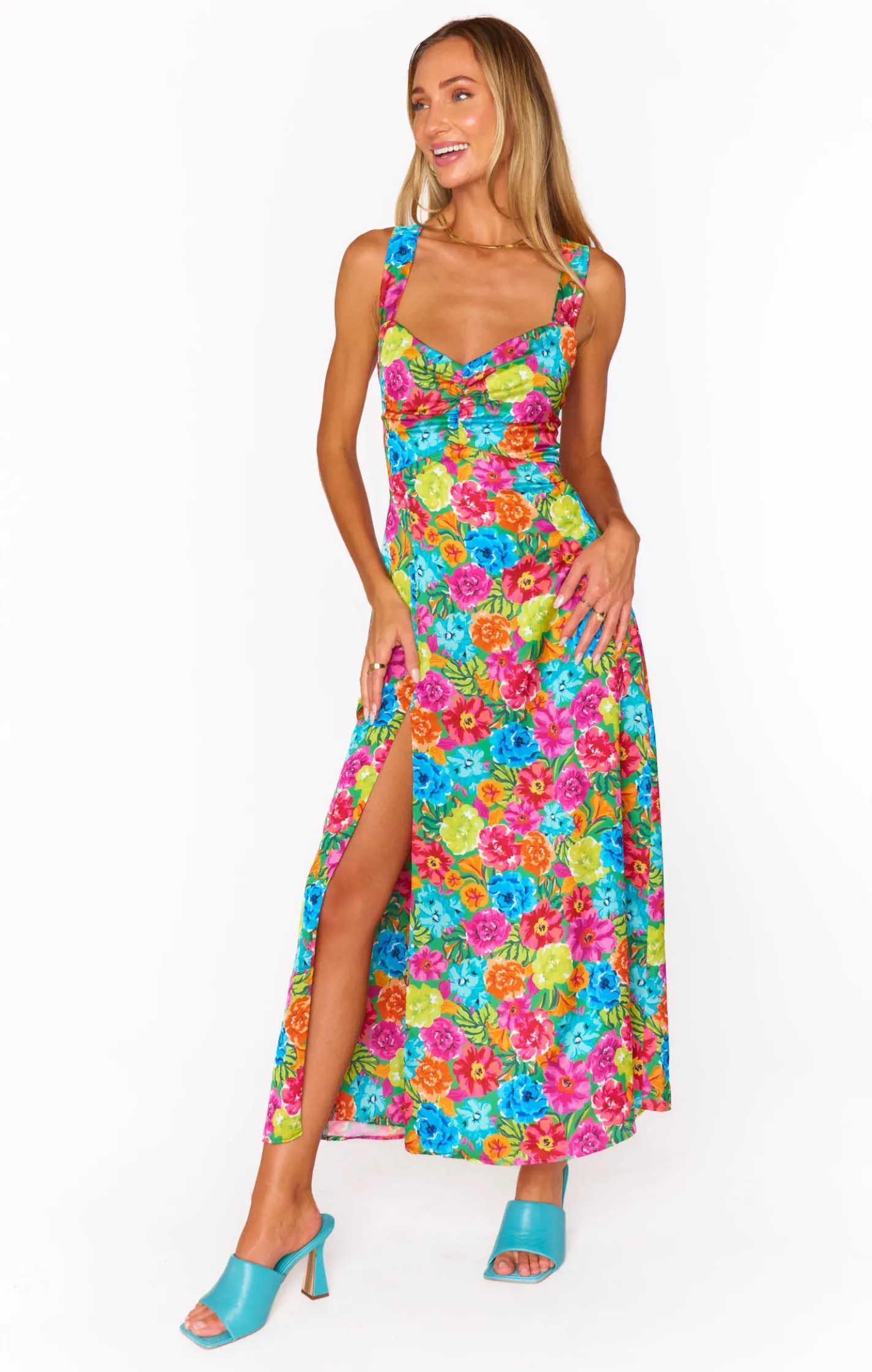 Show Me Your Mumu Mina Midi Dress