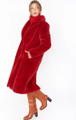 Show Me Your Mumu Miss Tiffy Fur Jacket