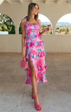 Show Me Your Mumu Monique Midi Dress