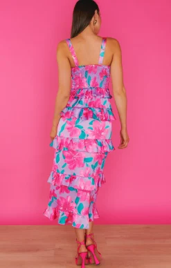 Show Me Your Mumu Monique Midi Dress