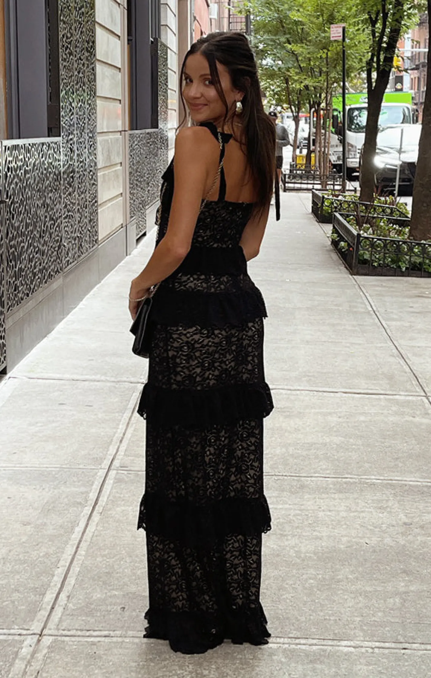 Show Me Your Mumu Monique Tie Maxi Dress