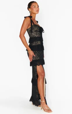 Show Me Your Mumu Monique Tie Maxi Dress
