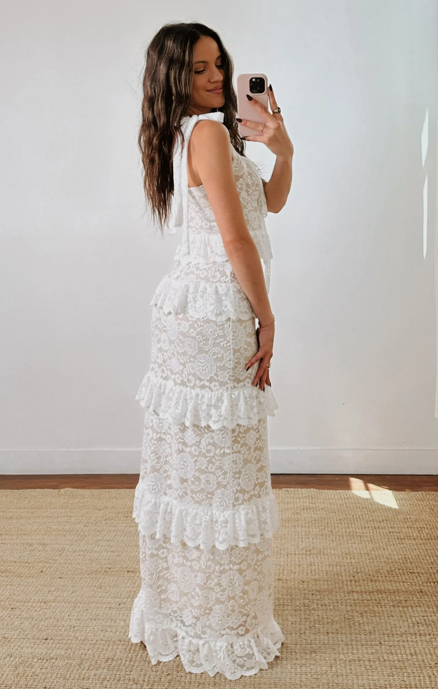 Show Me Your Mumu Monique Tie Maxi Dress