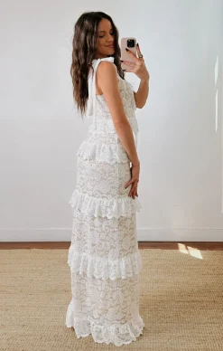 Show Me Your Mumu Monique Tie Maxi Dress
