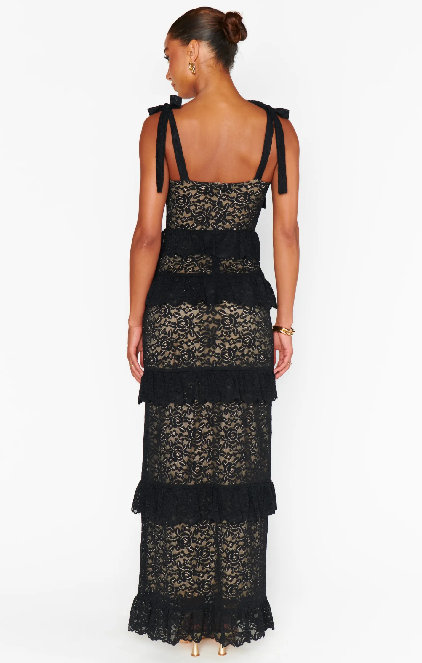 Show Me Your Mumu Monique Tie Maxi Dress