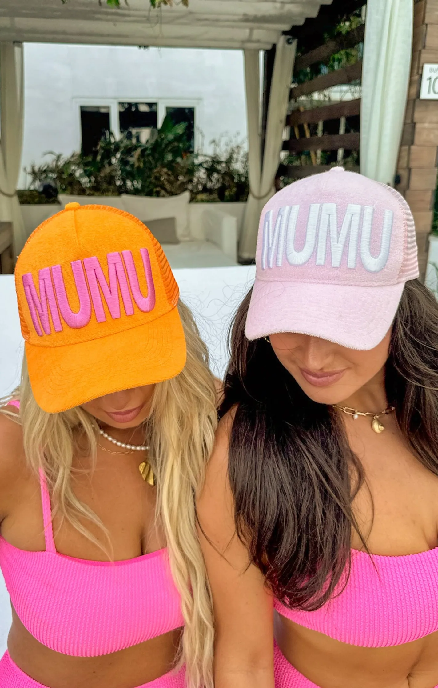 Show Me Your Mumu MUMU Terry Trucker Hat