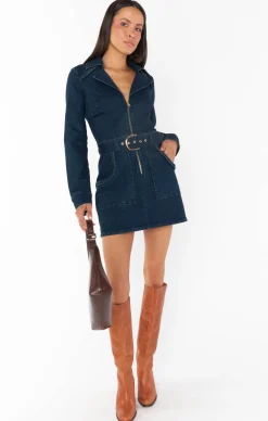 Show Me Your Mumu Outlaw Long Sleeve Dress