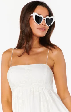 Show Me Your Mumu Heart Sunglasses