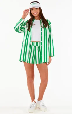 Show Me Your Mumu Pickleball Club Terry Visor Pickleball Club Terry Visor $28 $14 Final Sale Complete the Look Add to wishlist Berman Button Down Center Court Stripe $68 Add to wishlist Tobi Bodysuit White Rib Knit $48 Add to wishlist Pickleball Set Green/White $30 Pickleball Club Terry Visor $28 $14 Final Sale OS Size OS Color Green/White Size Size Guide OS Runs Small True to Size Runs Large .product-callout__text--promo { } Add To Cart