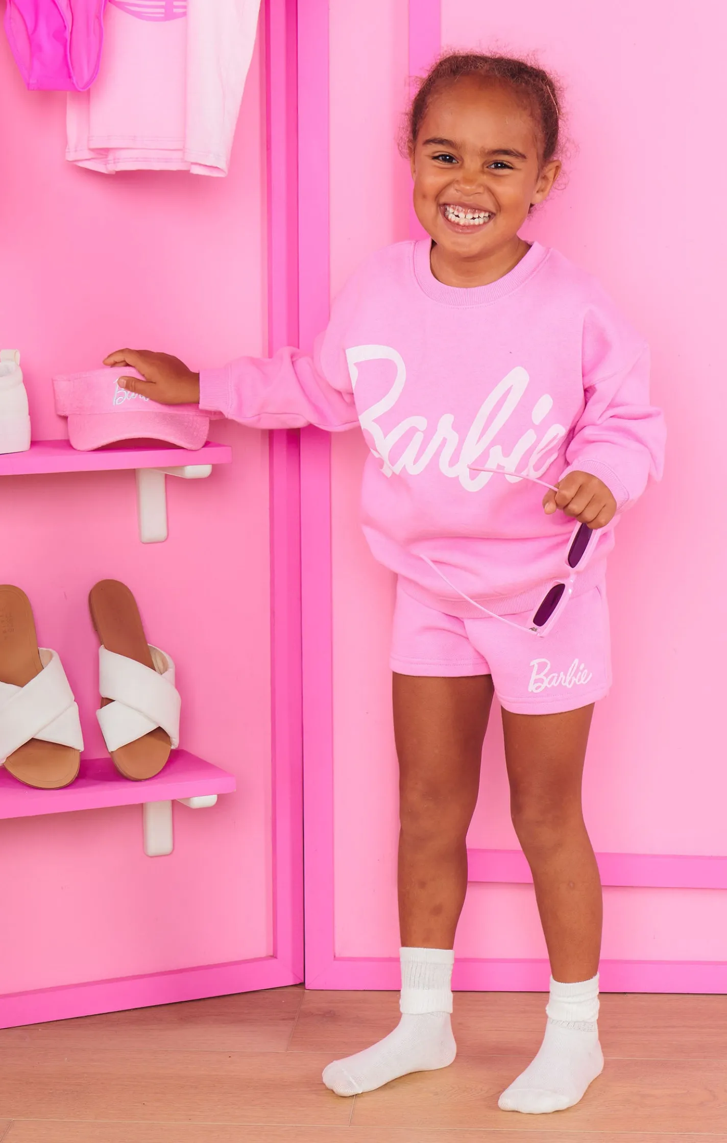 Kids Show Me Your Mumu Playdate Sweat Shorts