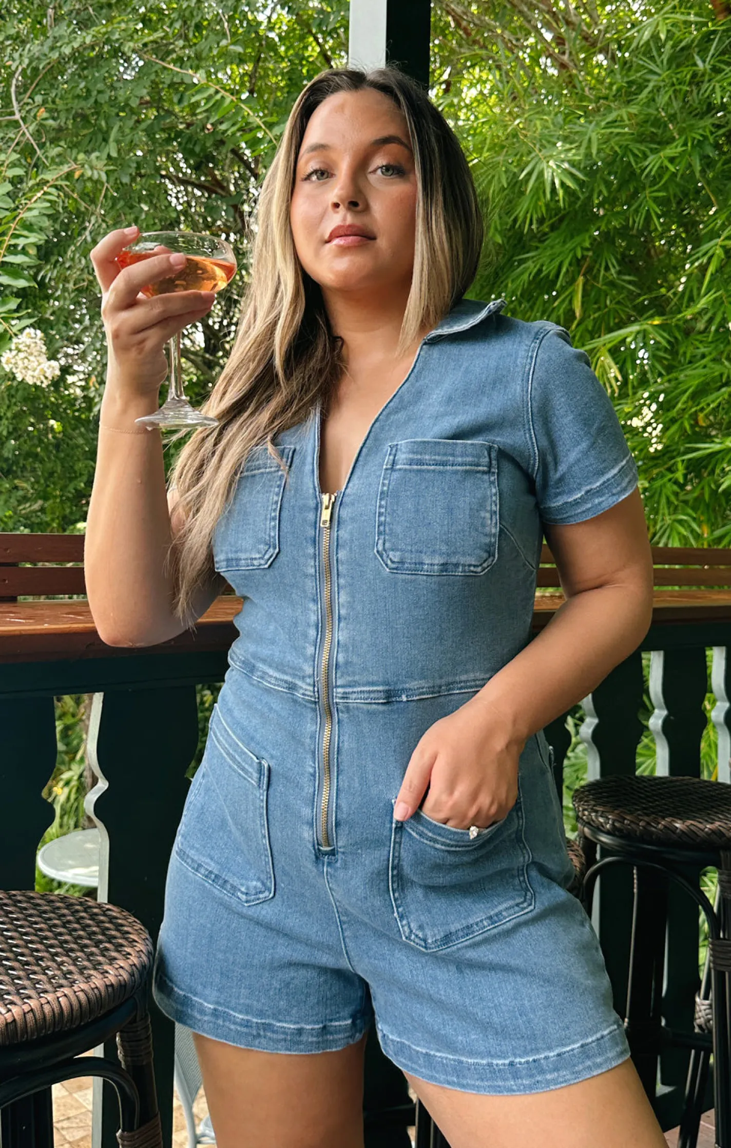 Show Me Your Mumu Ranch Romper