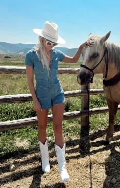 Show Me Your Mumu Ranch Romper