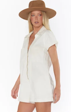 Show Me Your Mumu Range Zip Up Romper