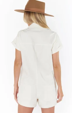 Show Me Your Mumu Range Zip Up Romper