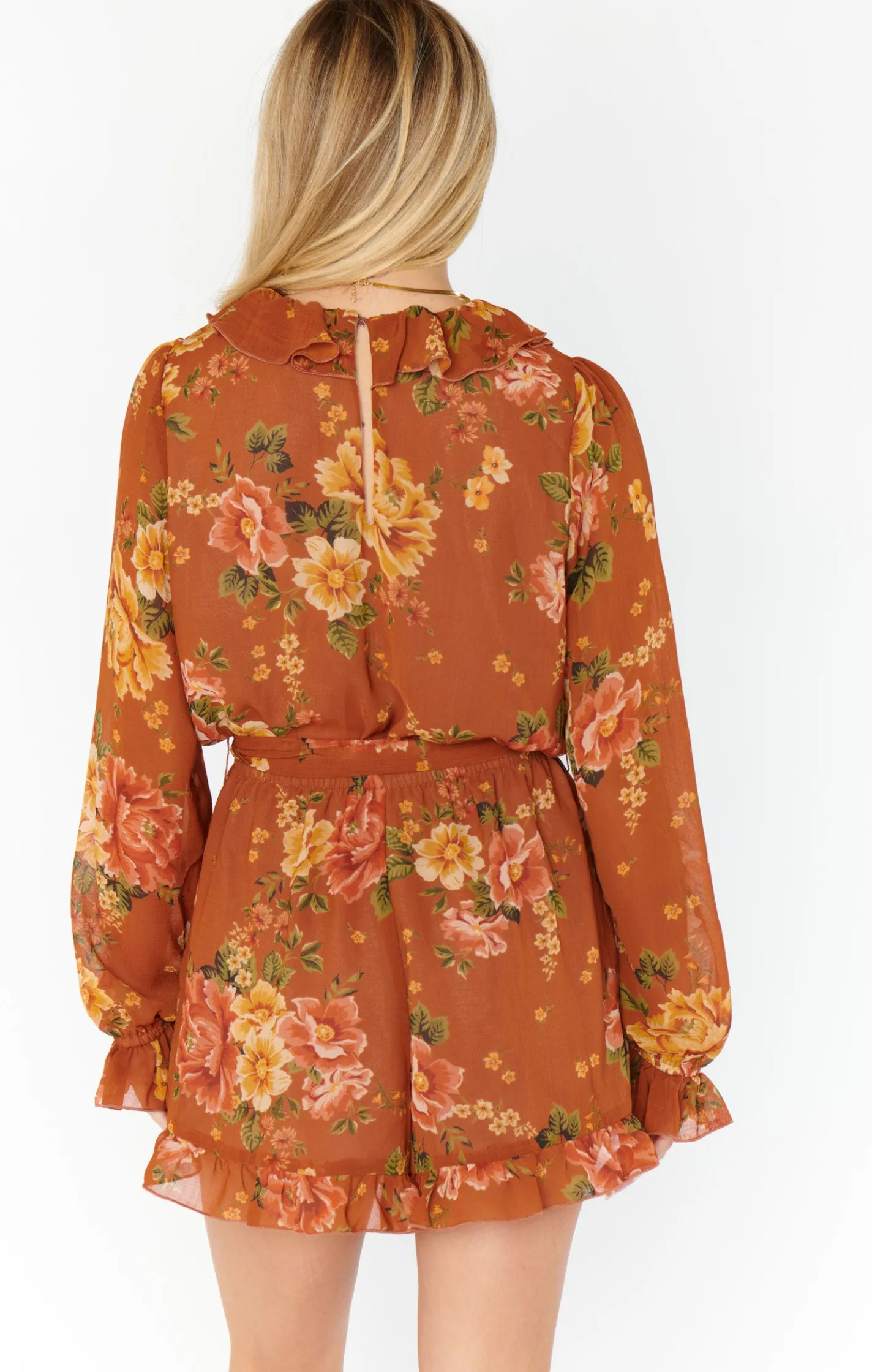 Show Me Your Mumu Raquel Ruffle Romper
