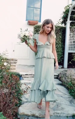Show Me Your Mumu Reese Ruffle Dress