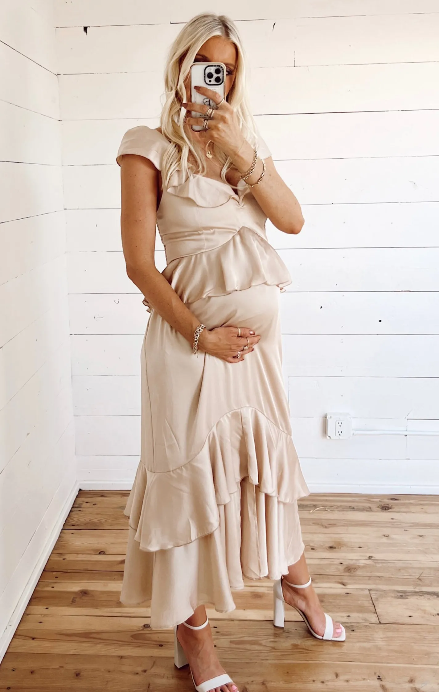 Show Me Your Mumu Reese Ruffle Dress