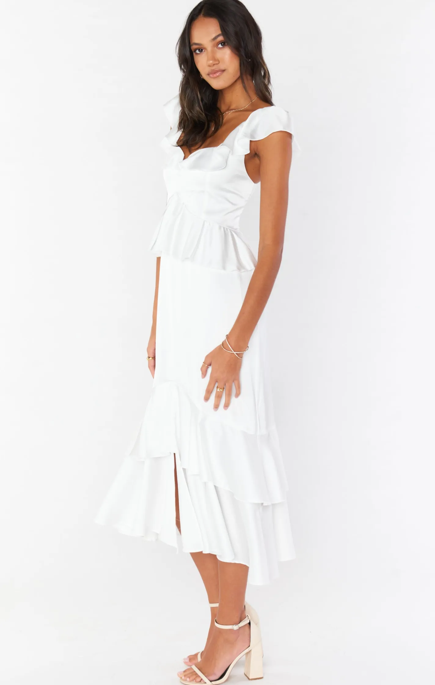 Show Me Your Mumu Reese Ruffle Dress