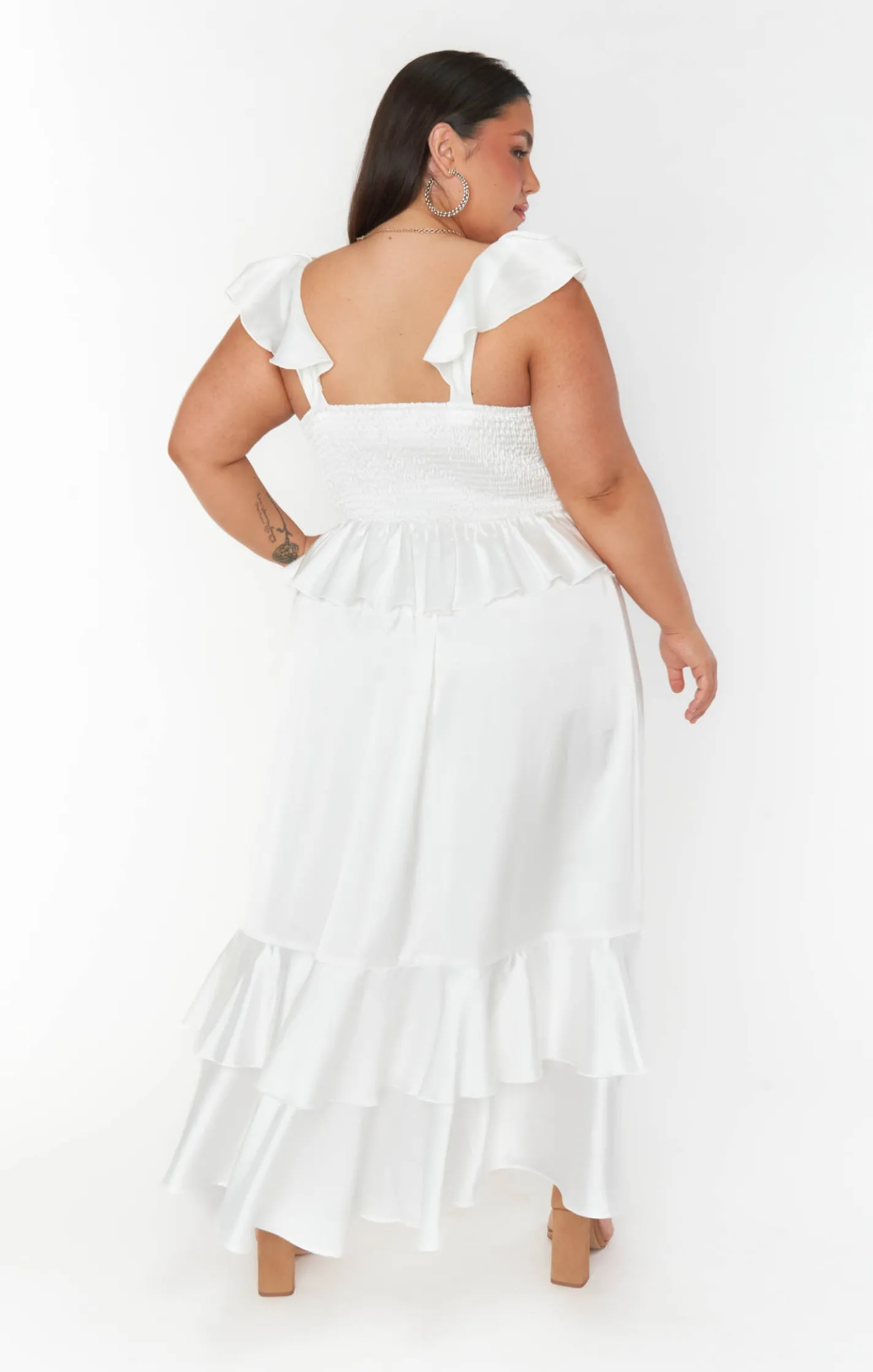 Show Me Your Mumu Reese Ruffle Dress