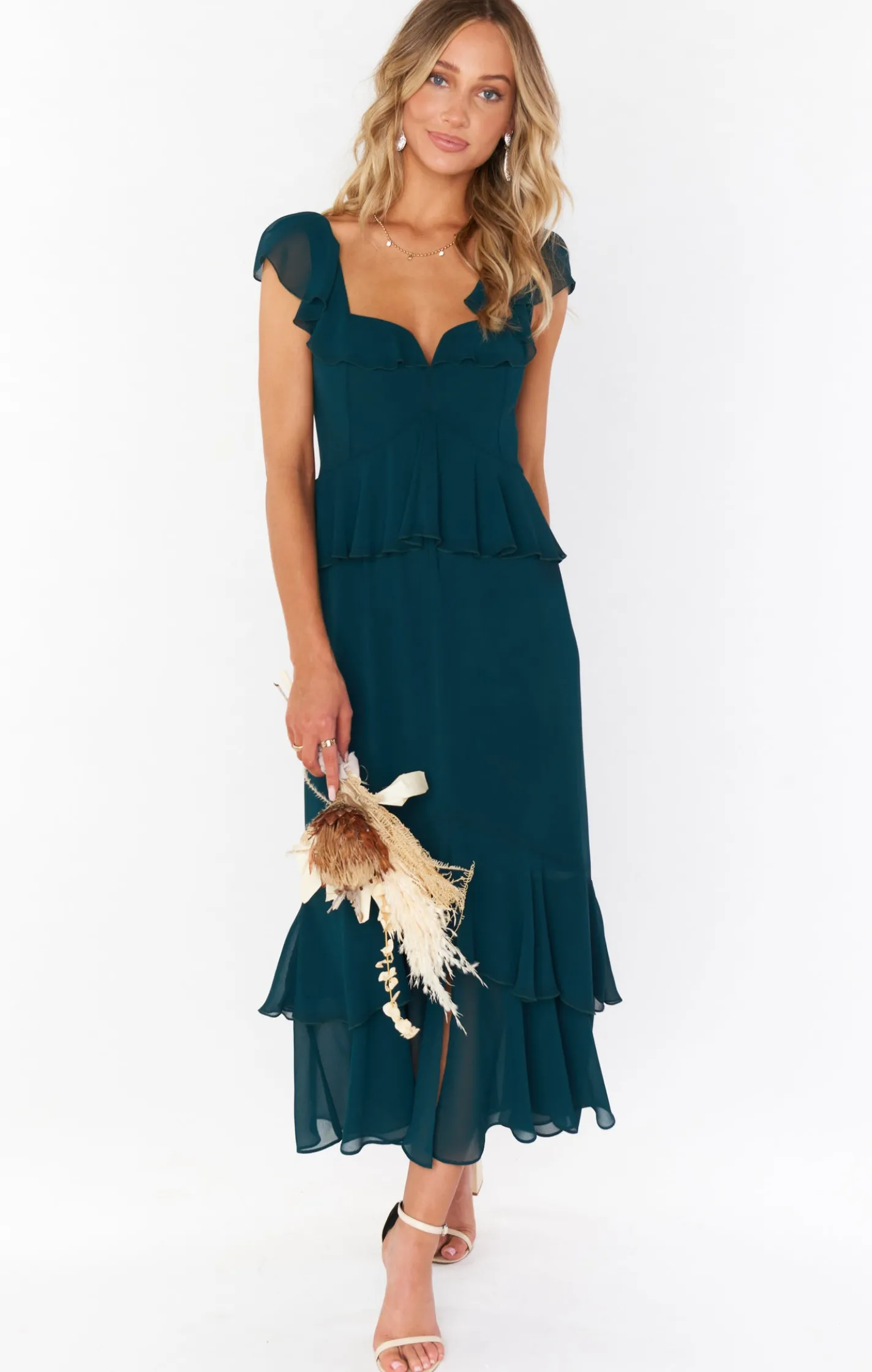 Show Me Your Mumu Reese Ruffle Dress