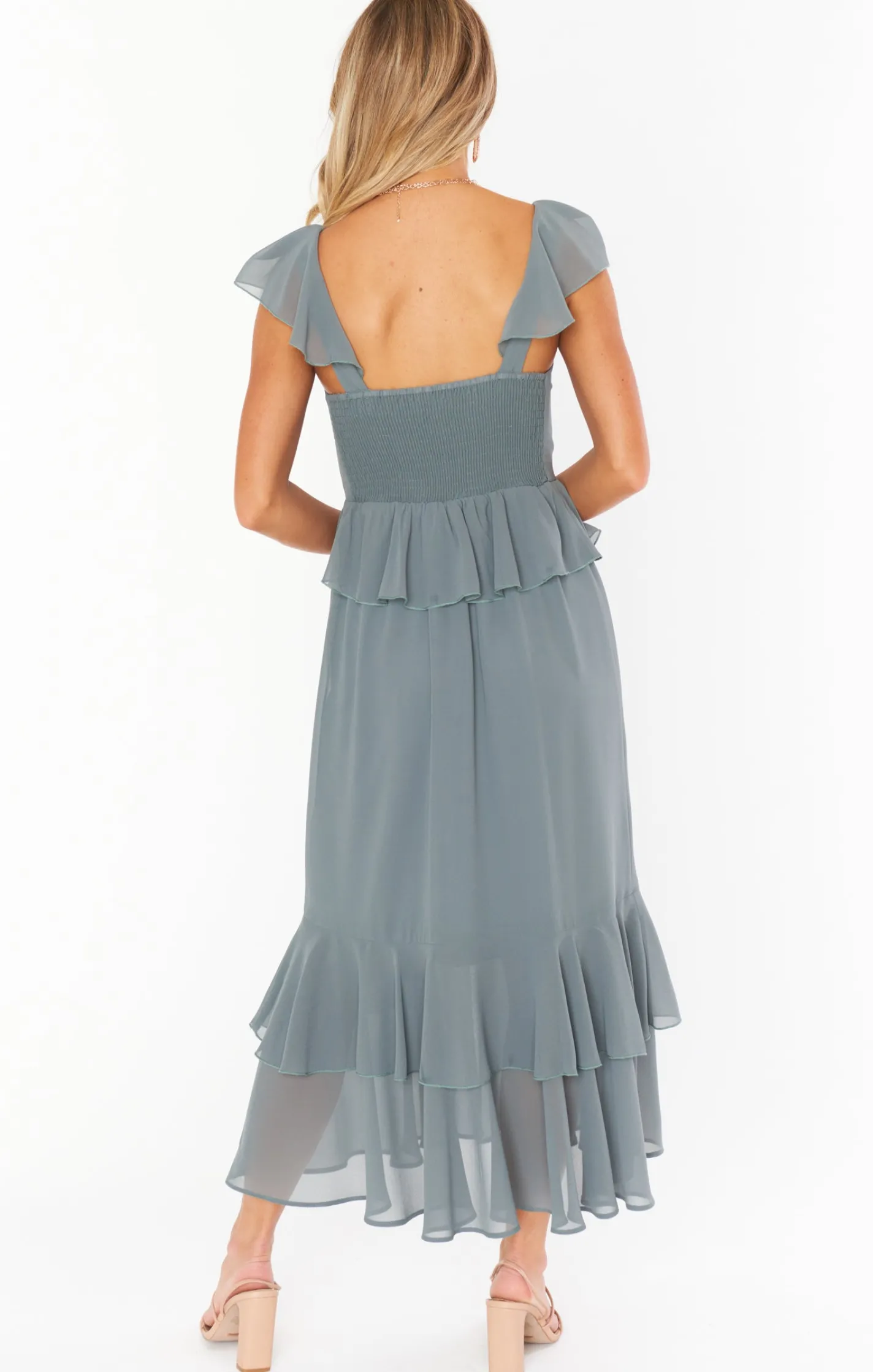 Show Me Your Mumu Reese Ruffle Dress