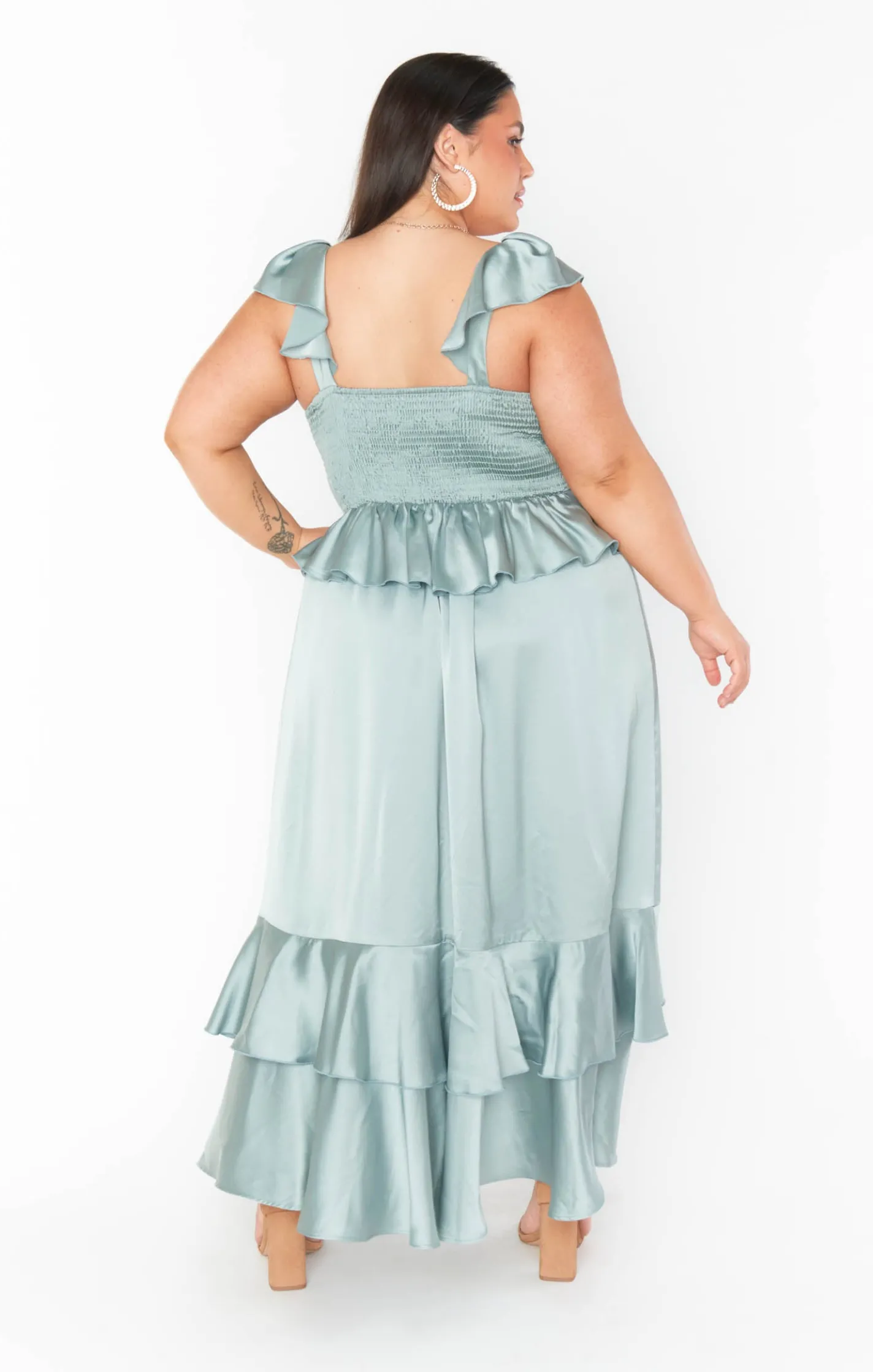 Show Me Your Mumu Reese Ruffle Dress