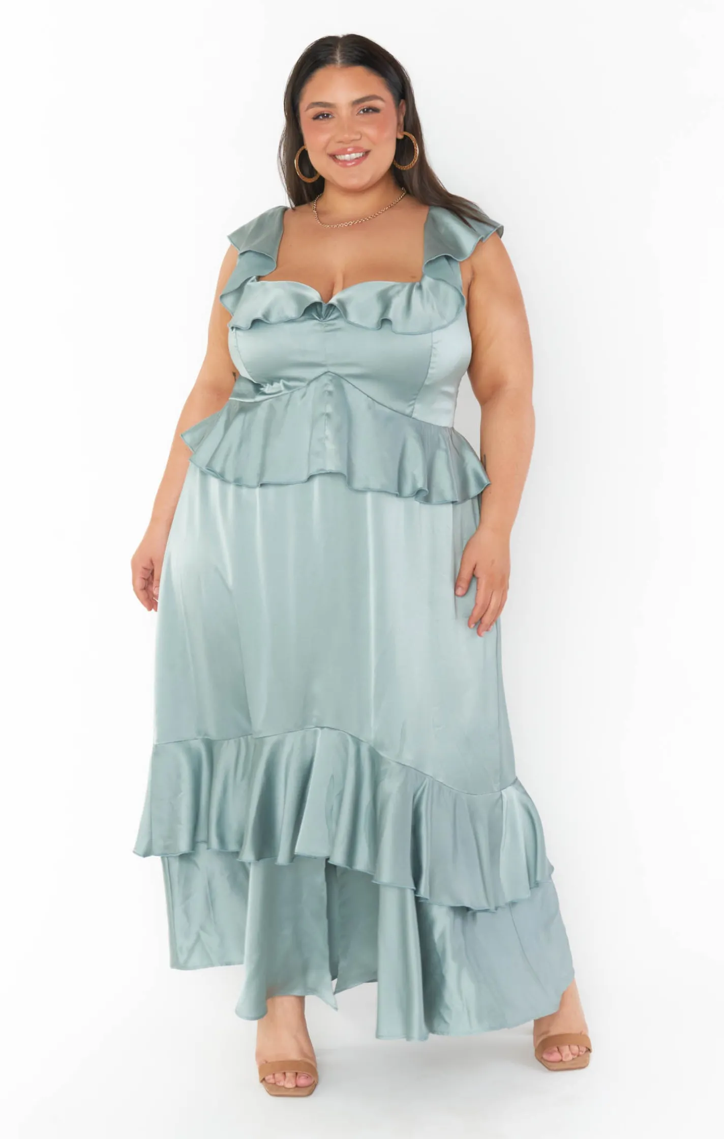 Show Me Your Mumu Reese Ruffle Dress
