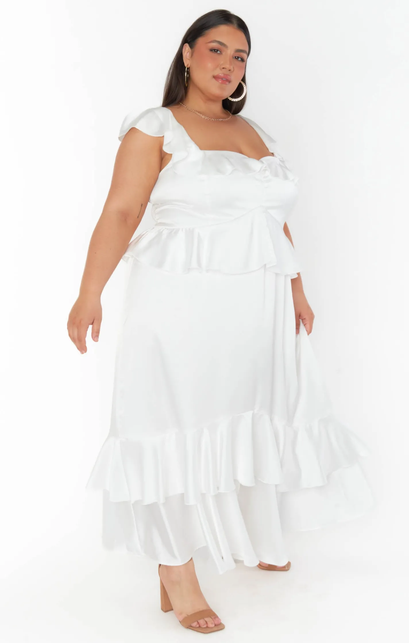 Show Me Your Mumu Reese Ruffle Dress