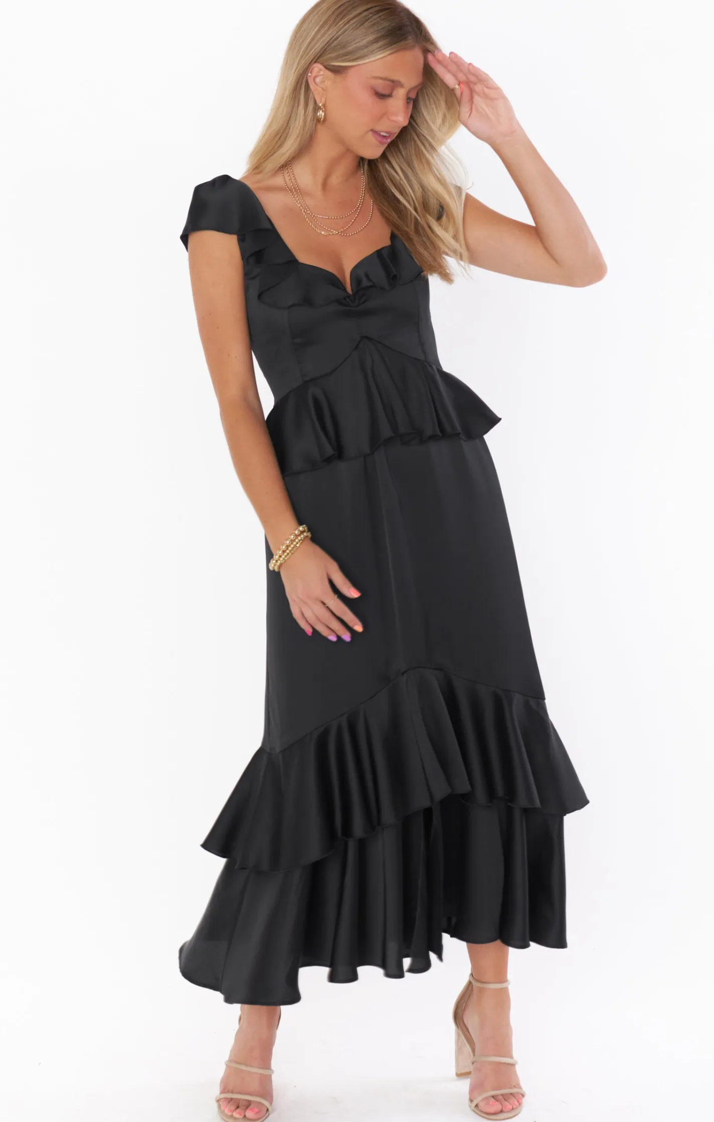 Show Me Your Mumu Reese Ruffle Dress