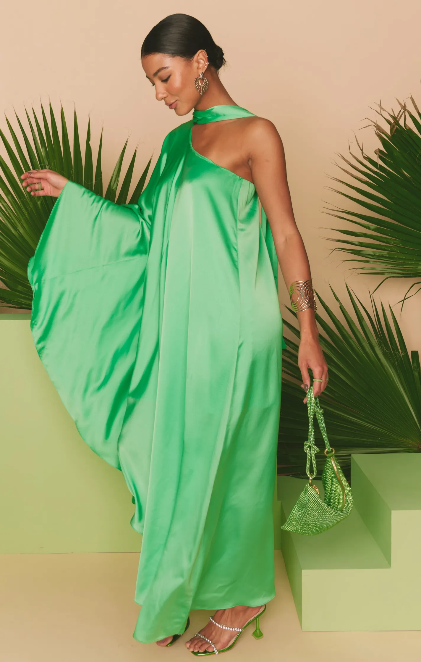 Show Me Your Mumu Rhea One Shoulder Dress