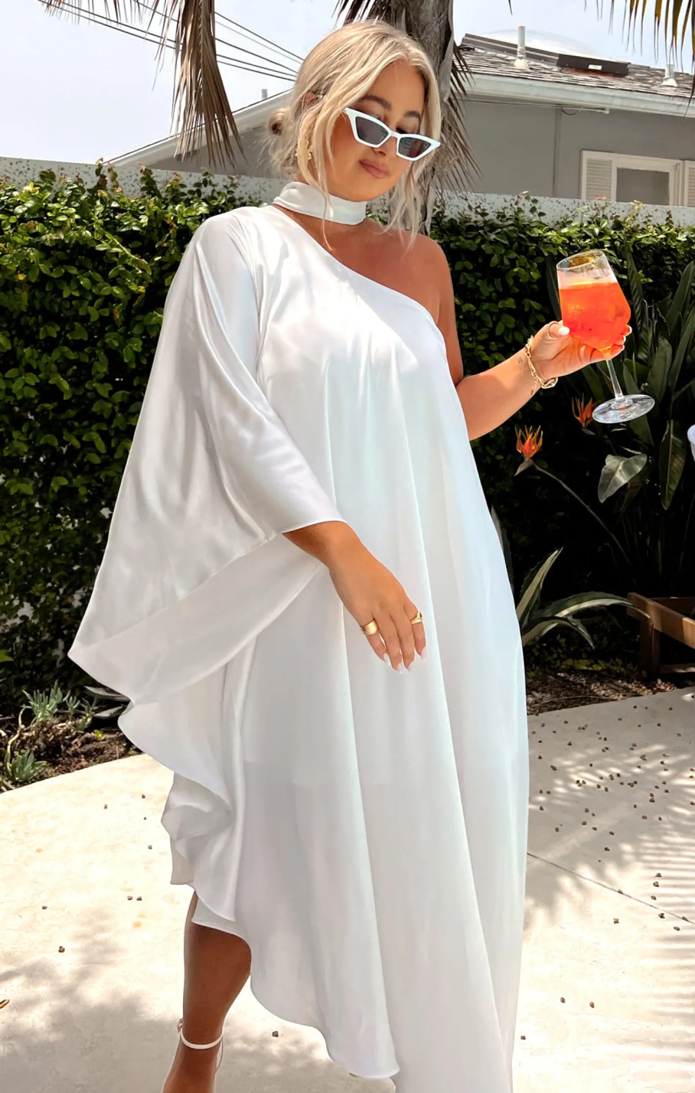 Show Me Your Mumu Rhea One Shoulder Dress