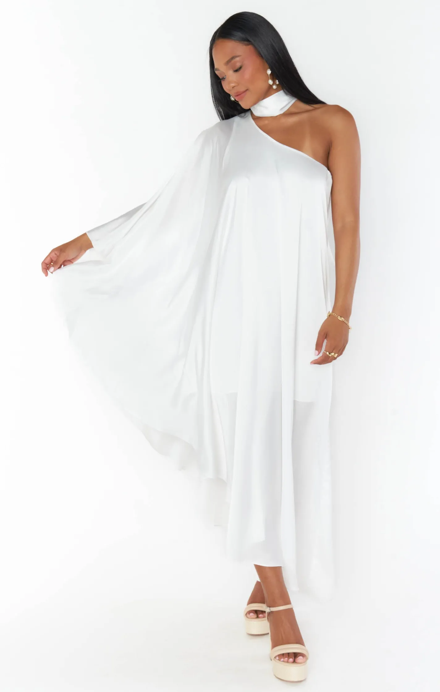 Show Me Your Mumu Rhea One Shoulder Dress