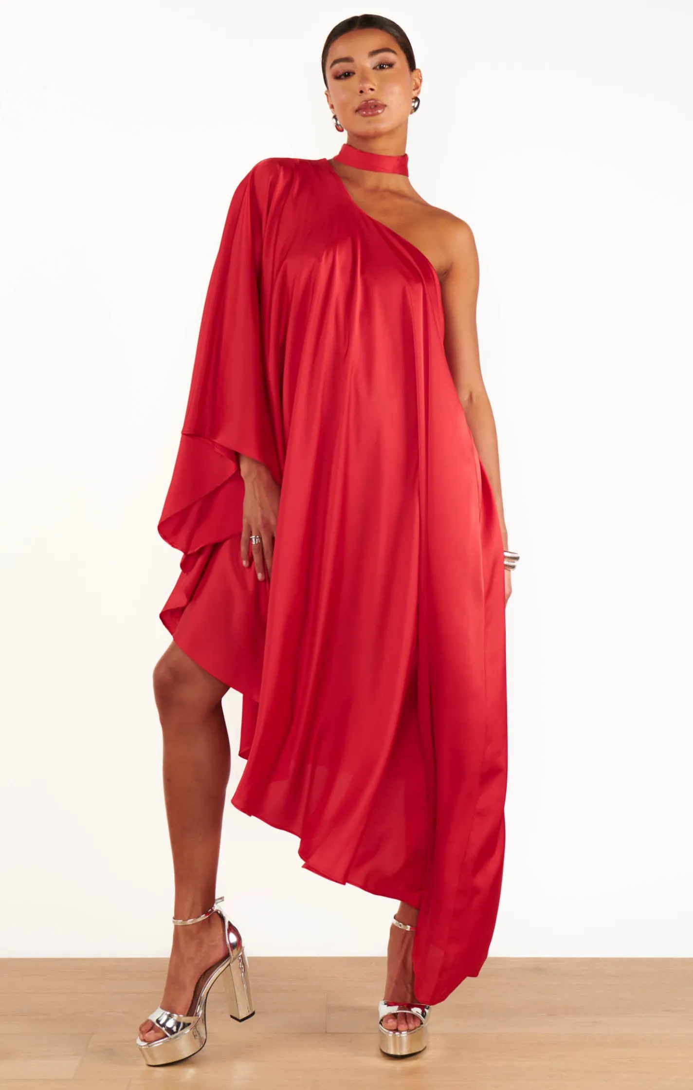 Show Me Your Mumu Rhea One Shoulder Dress