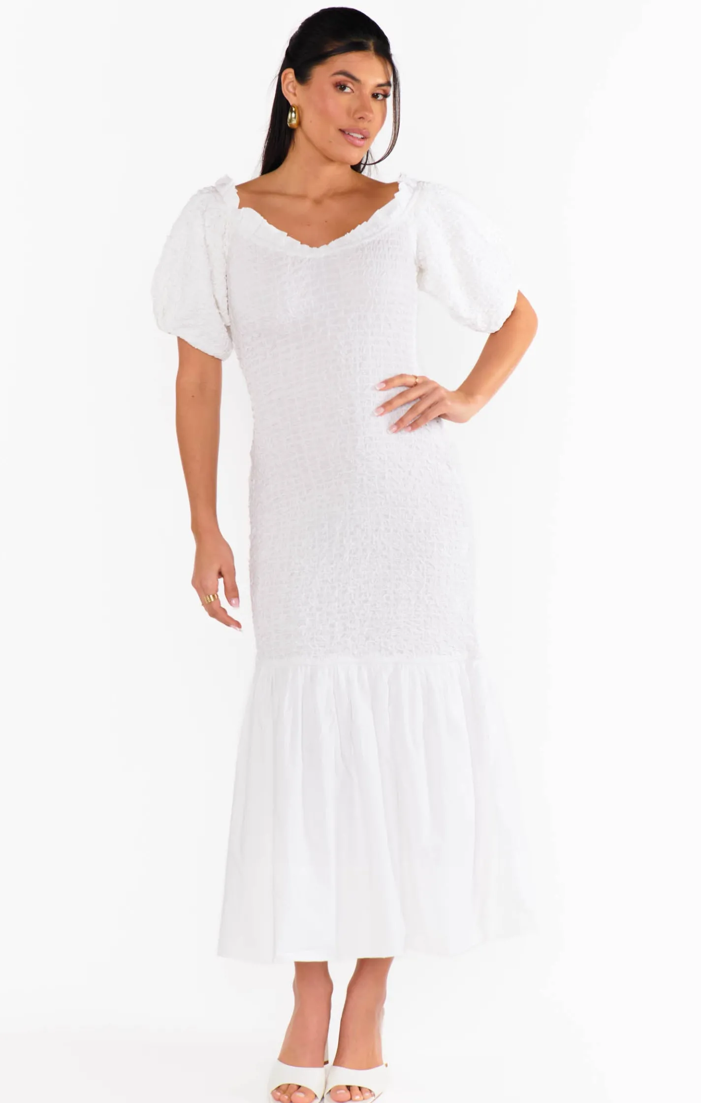 Show Me Your Mumu Rom Com Midi Dress